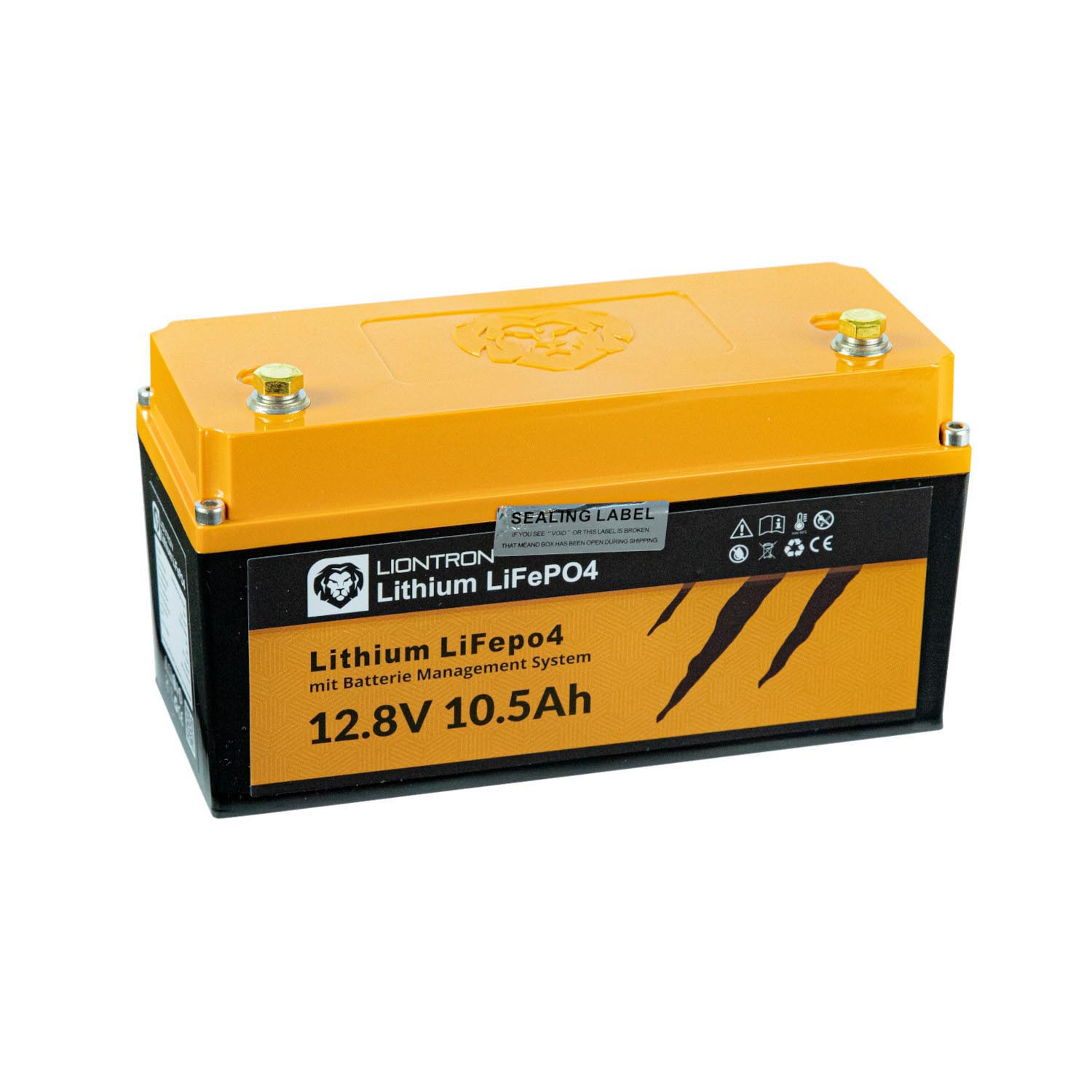 Liontron 10,5Ah 12V LiFePO4 Lithium Batterie Wohnmobil Speicherbatterie