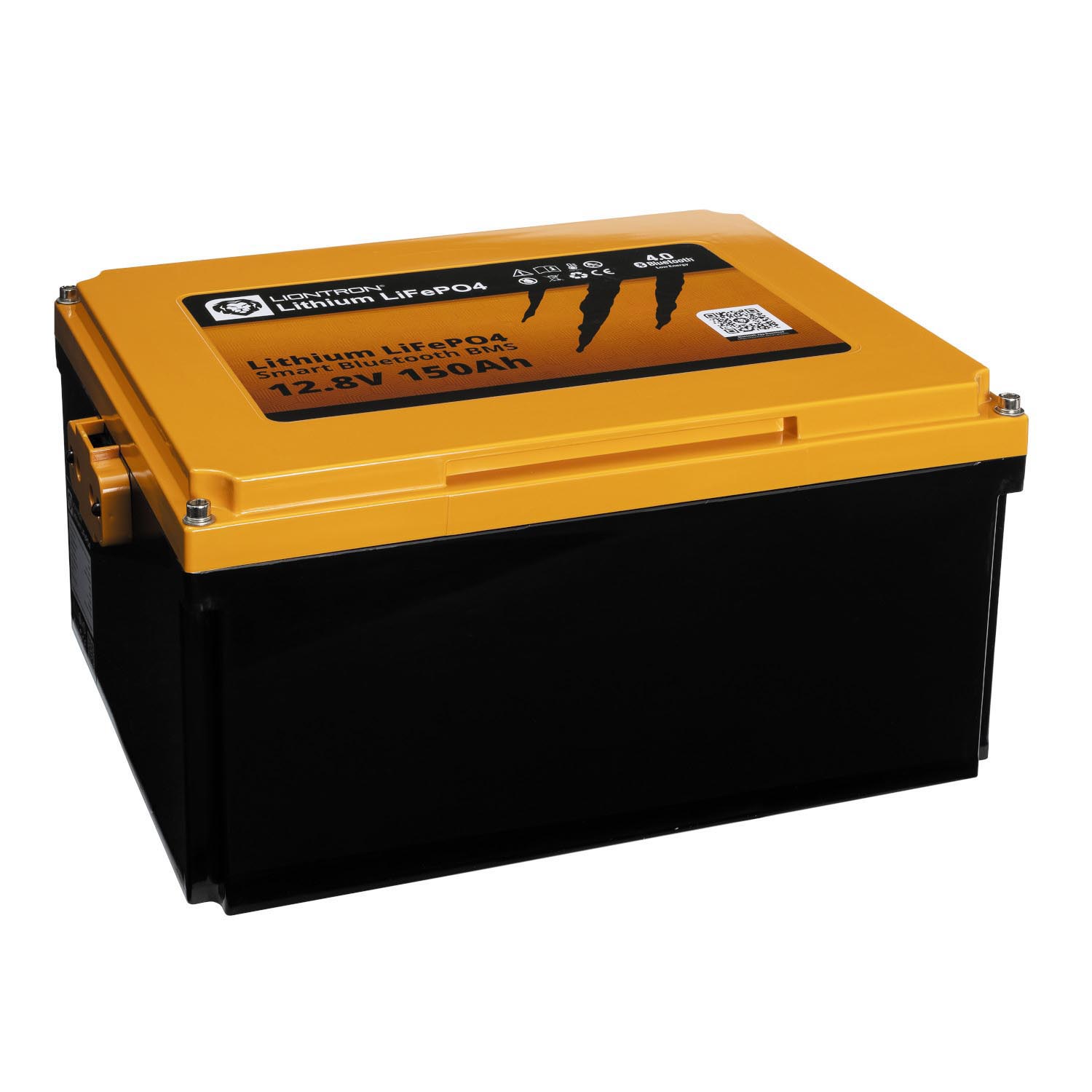 Liontron 150Ah Untersitz 12,8V LiFePO4 Lithium Batterie  BMS Bluetooth (USt-befreit nach §12 Abs.3 Nr. 1 S.1 UStG)