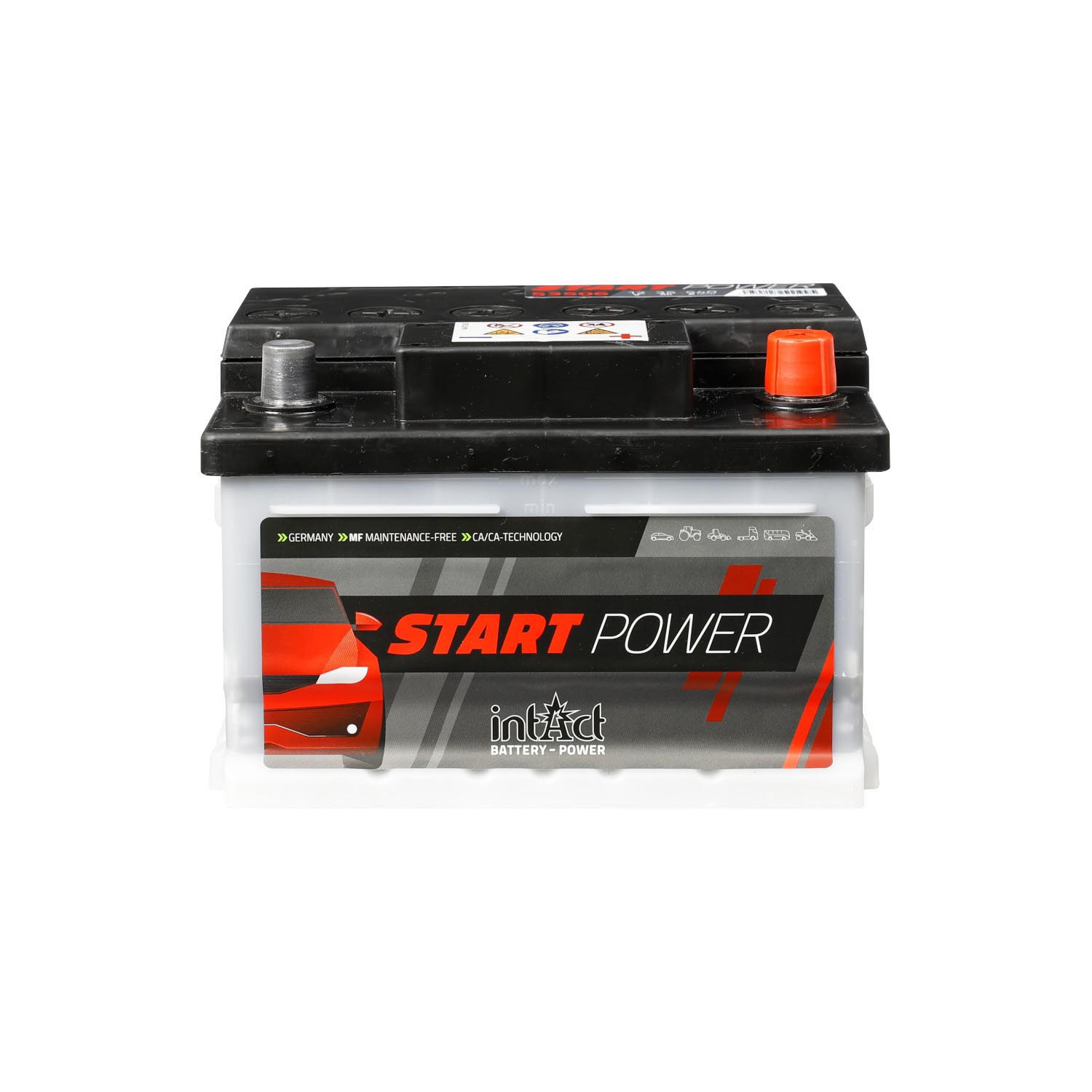 Intact Start-Power Stützbatterie Aux1 53506 BackUp Batterie 12V 35Ah