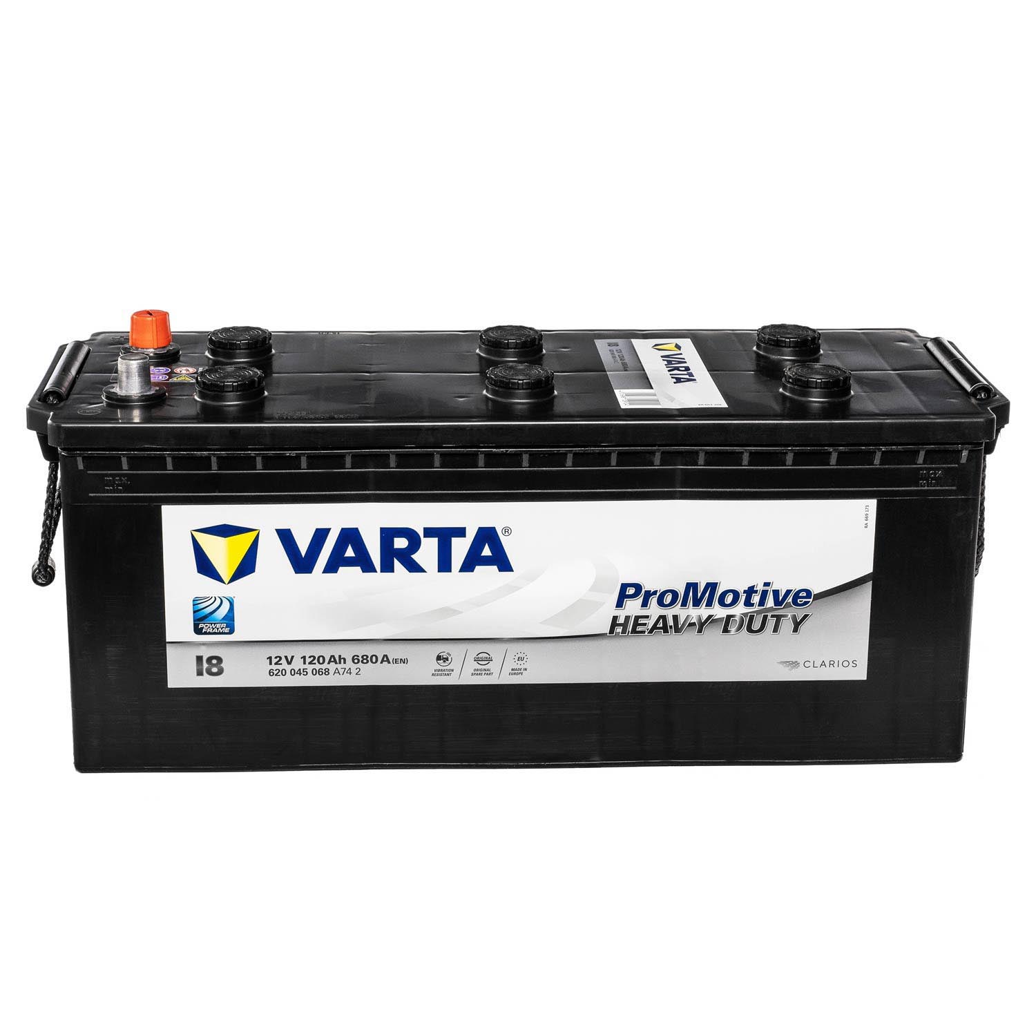 VARTA Promotive Black I8 12V 120Ah LKW-Batterie