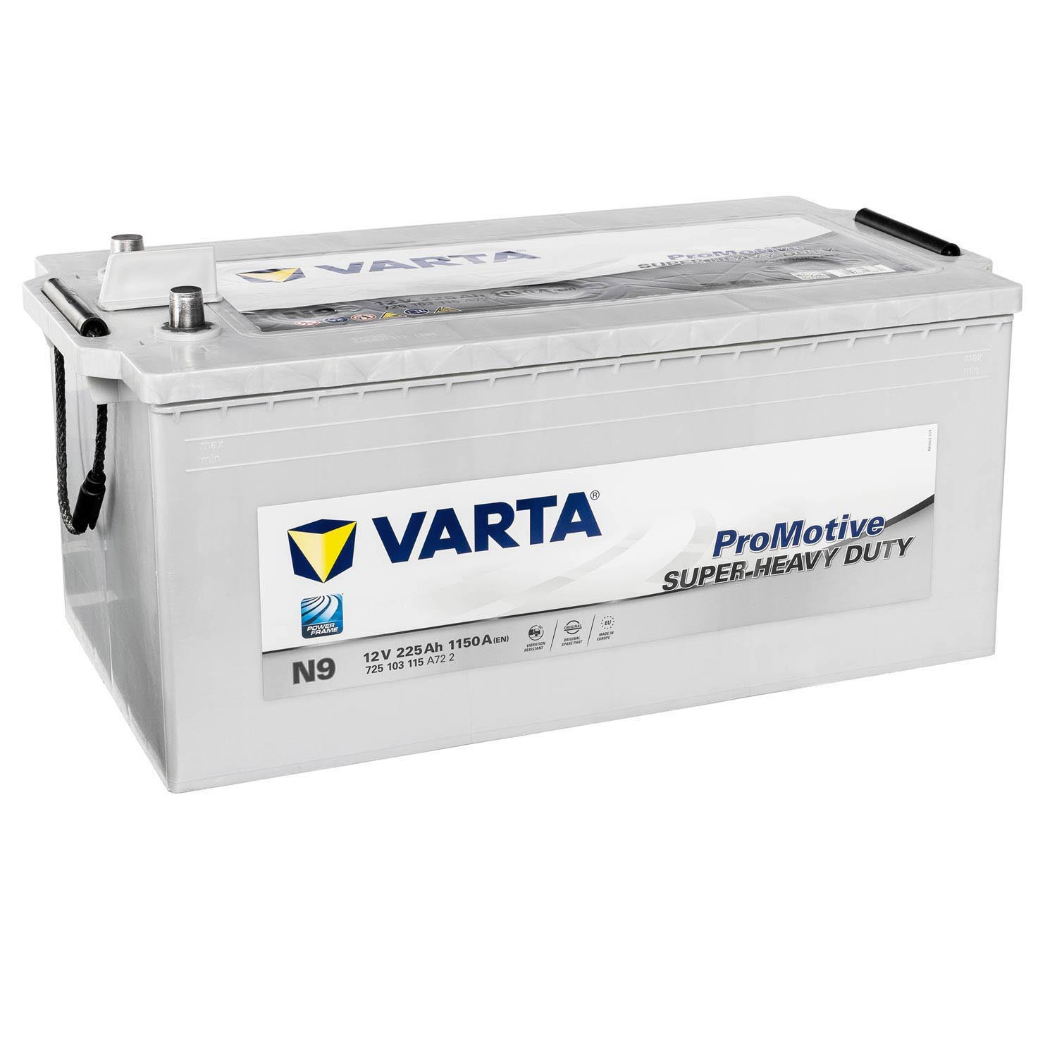 VARTA PROmotive Silver N9 12V 225Ah SHD LKW-Batterie