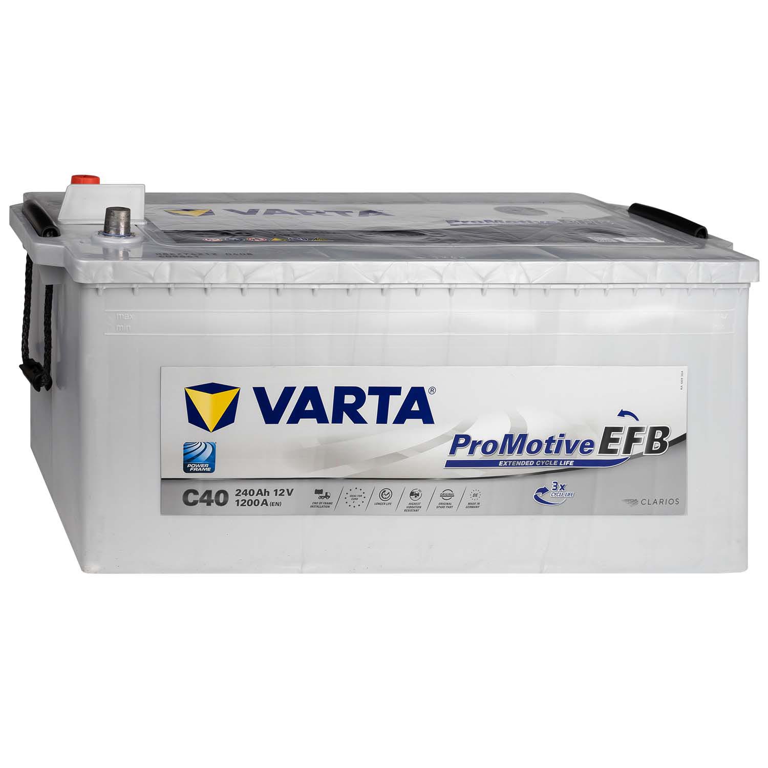 VARTA ProMotive Silver C40 EFB LKW Batterie 12V 240Ah