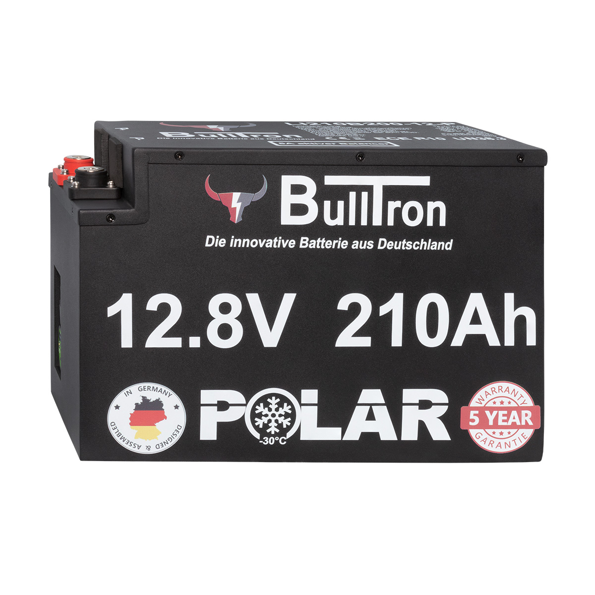 BullTron 210Ah Polar LiFePO4 12,8V Versorgerbatterie 200A