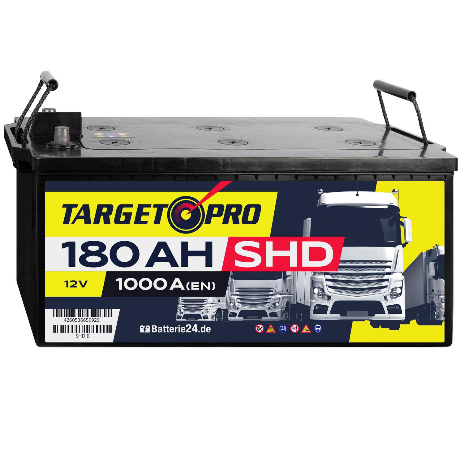 Target Pro SHD 12V 180Ah LKW Batterie