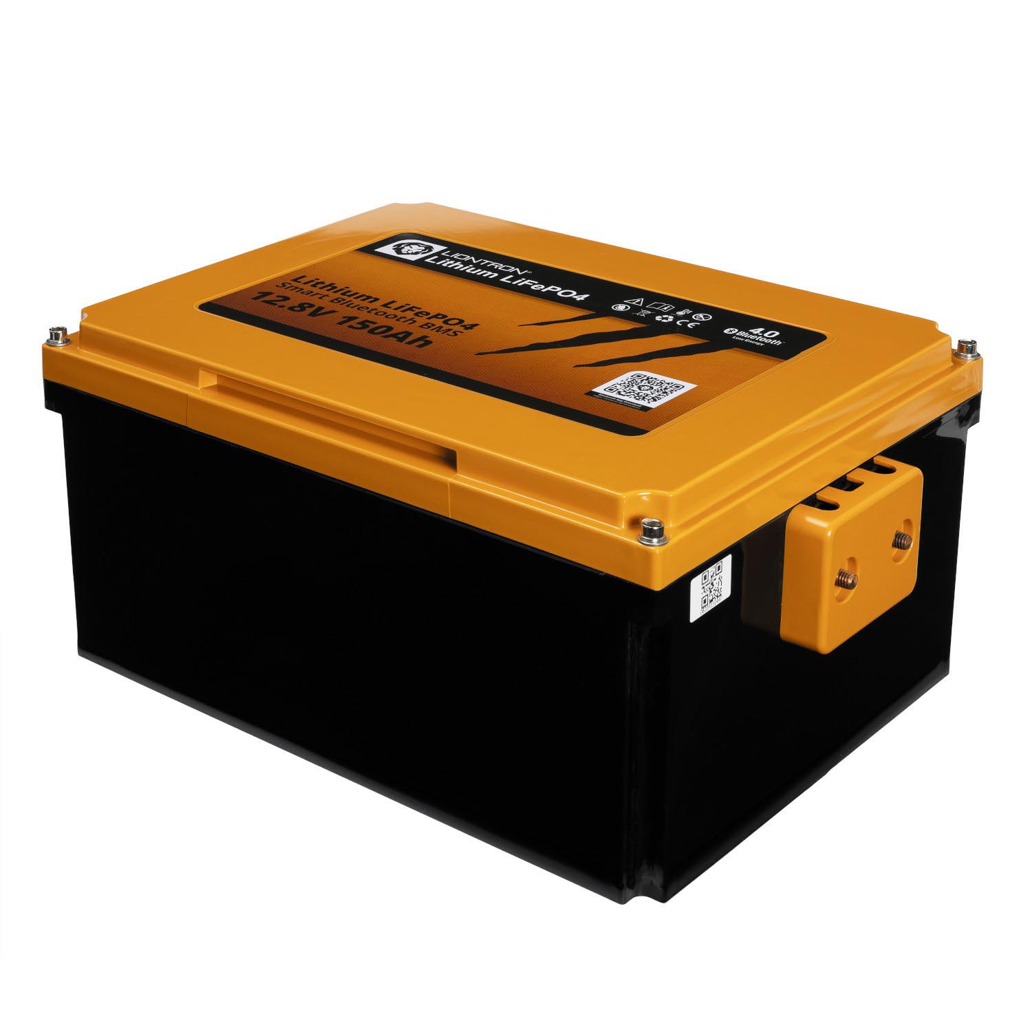 Liontron 150Ah Untersitz 12,8V LiFePO4 Lithium Batterie  BMS Bluetooth (USt-befreit nach §12 Abs.3 Nr. 1 S.1 UStG)