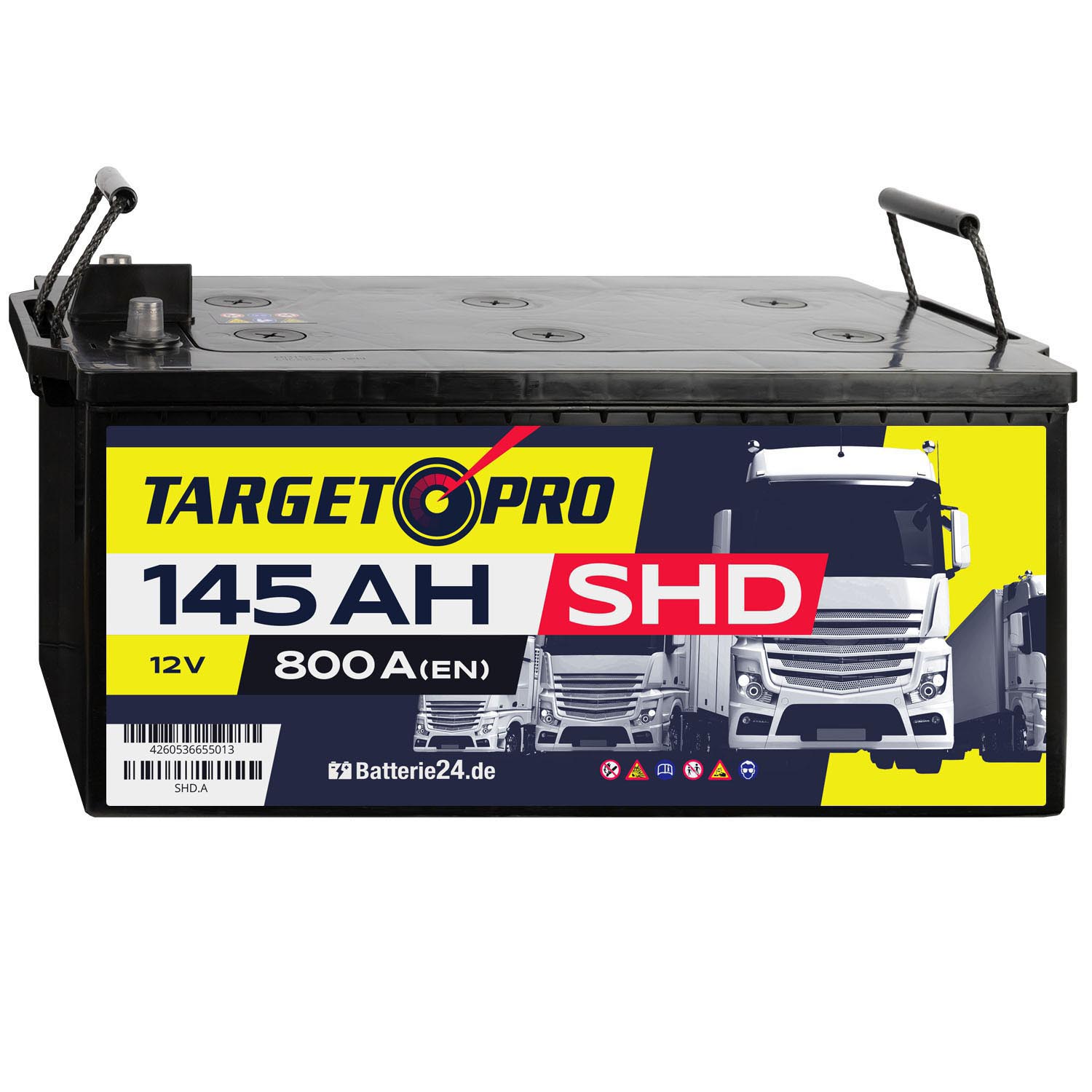 Target Pro SHD 12V 145Ah LKW Batterie