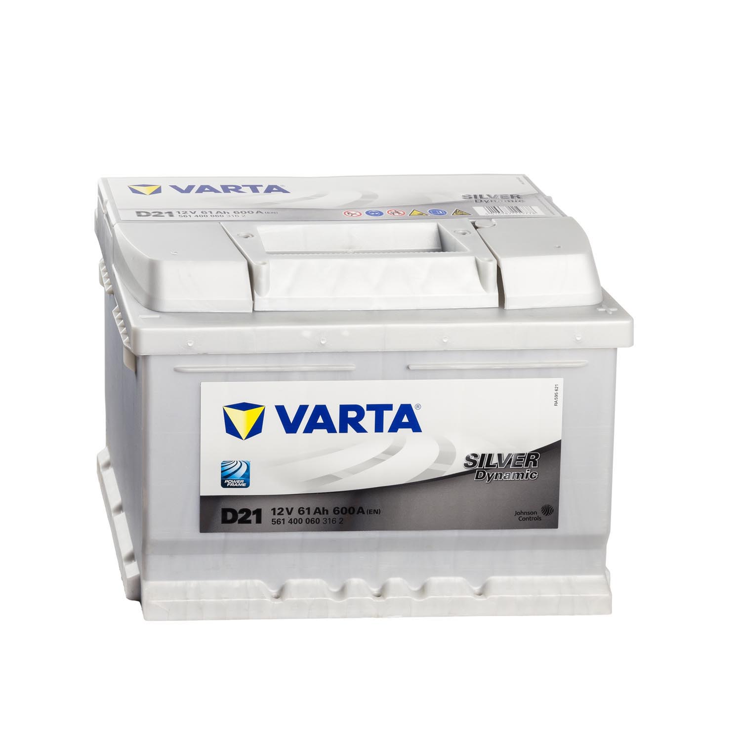 VARTA Silver Dynamic D21 Autobatterie 12V 61Ah