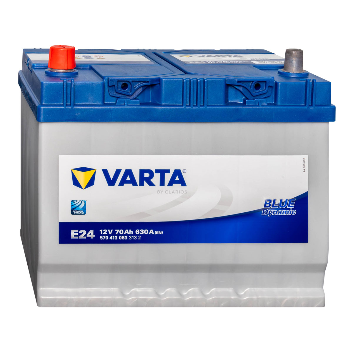 VARTA Blue Dynamic E24 Autobatterie 12V 70Ah