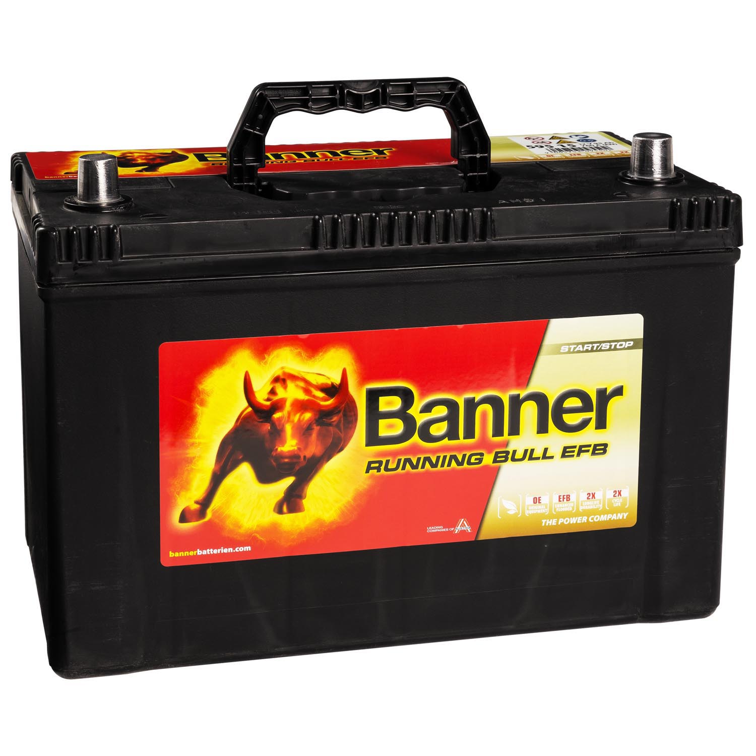 Banner Running Bull Autobatterie EFB 12V 95Ah 59515 ASIA (ersetzt Banner 59500)