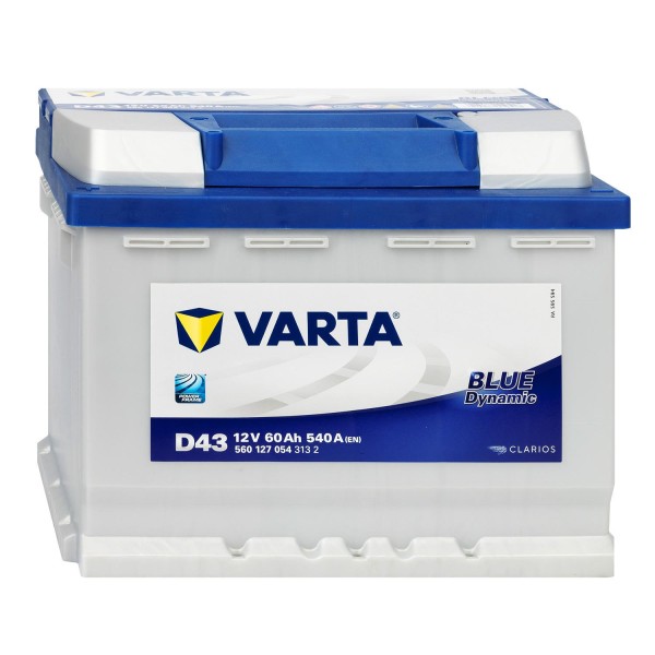 VARTA Blue Dynamic D43 Autobatterie 12V 60Ah