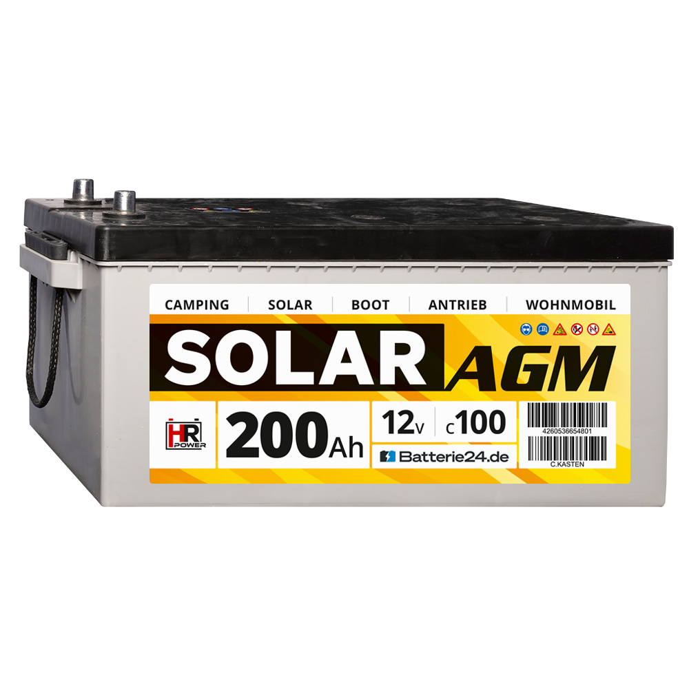 Novo Solar AGM 12V 100Ah Versorgerbatterie