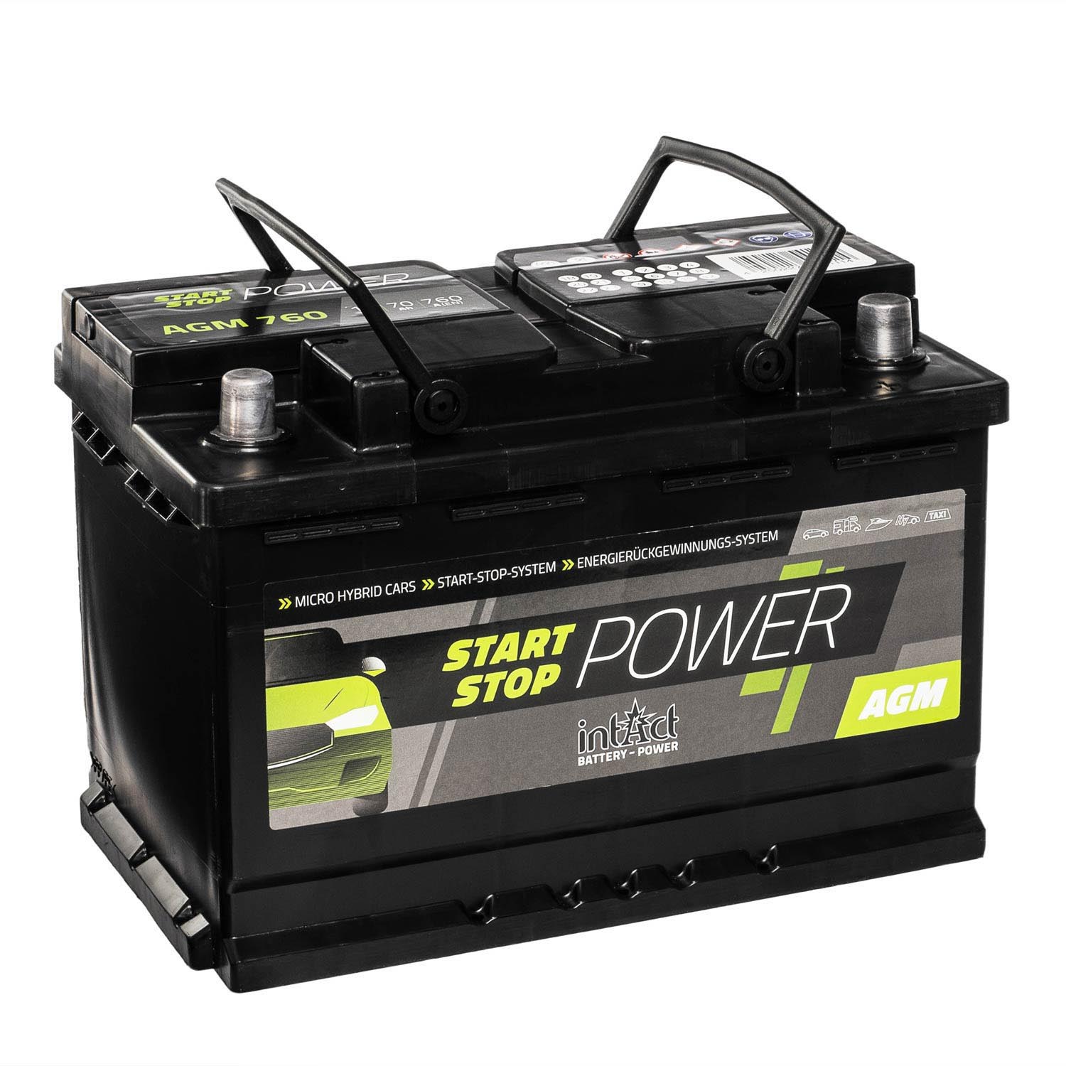 Starterbatterie Renault Start-Stop EFB 12V 70Ah 720A(EN) R+