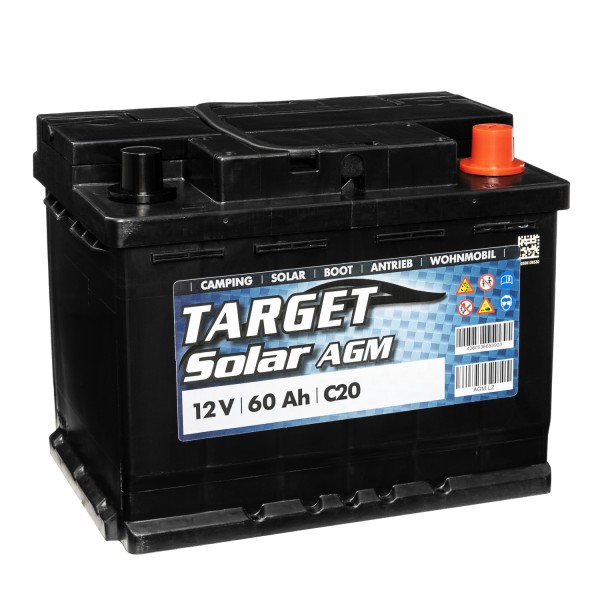 Target Solar AGM 12V 60Ah Versorgerbatterie