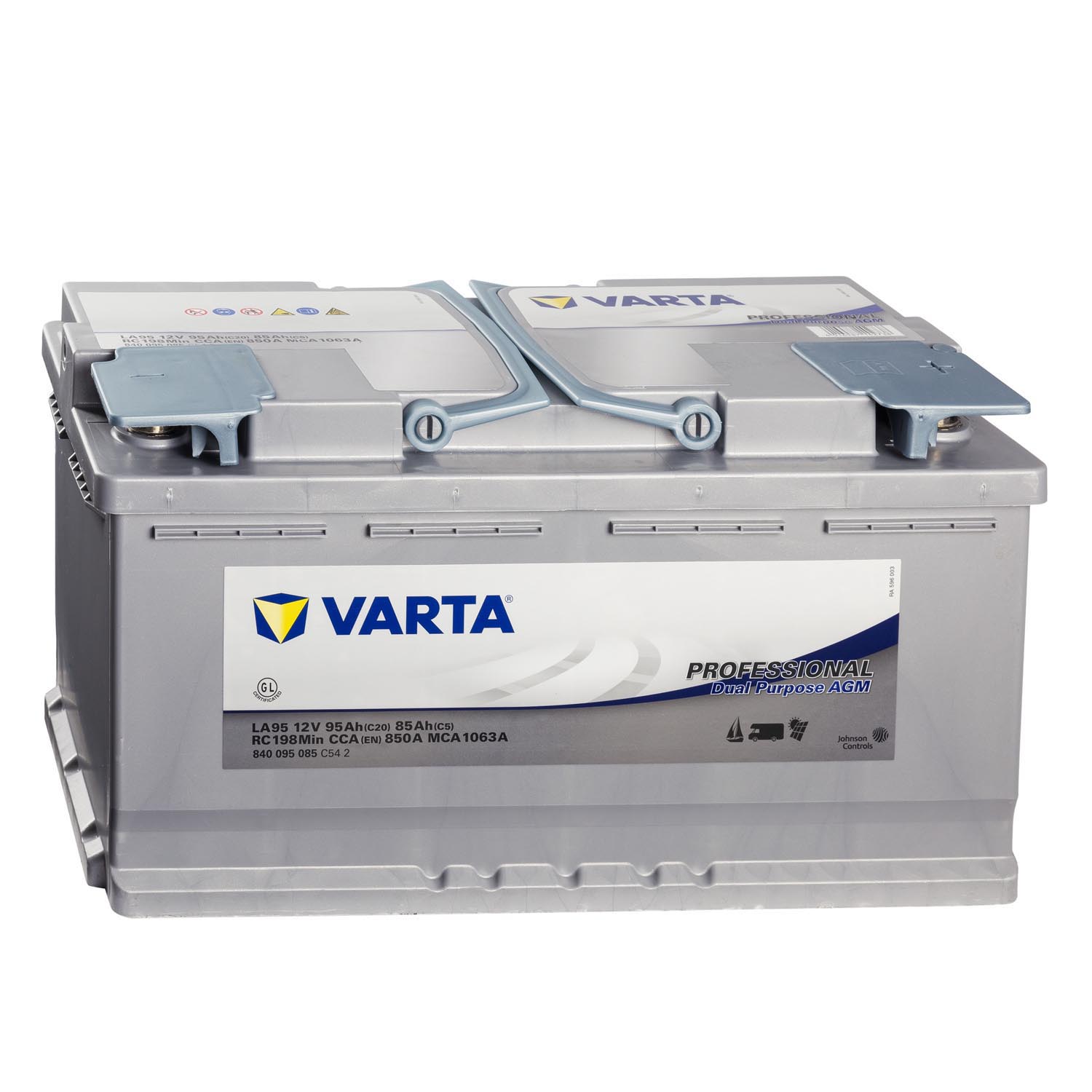 Varta Prof. AGM LA 95 840095 12V 95Ah für Marine & Caravan