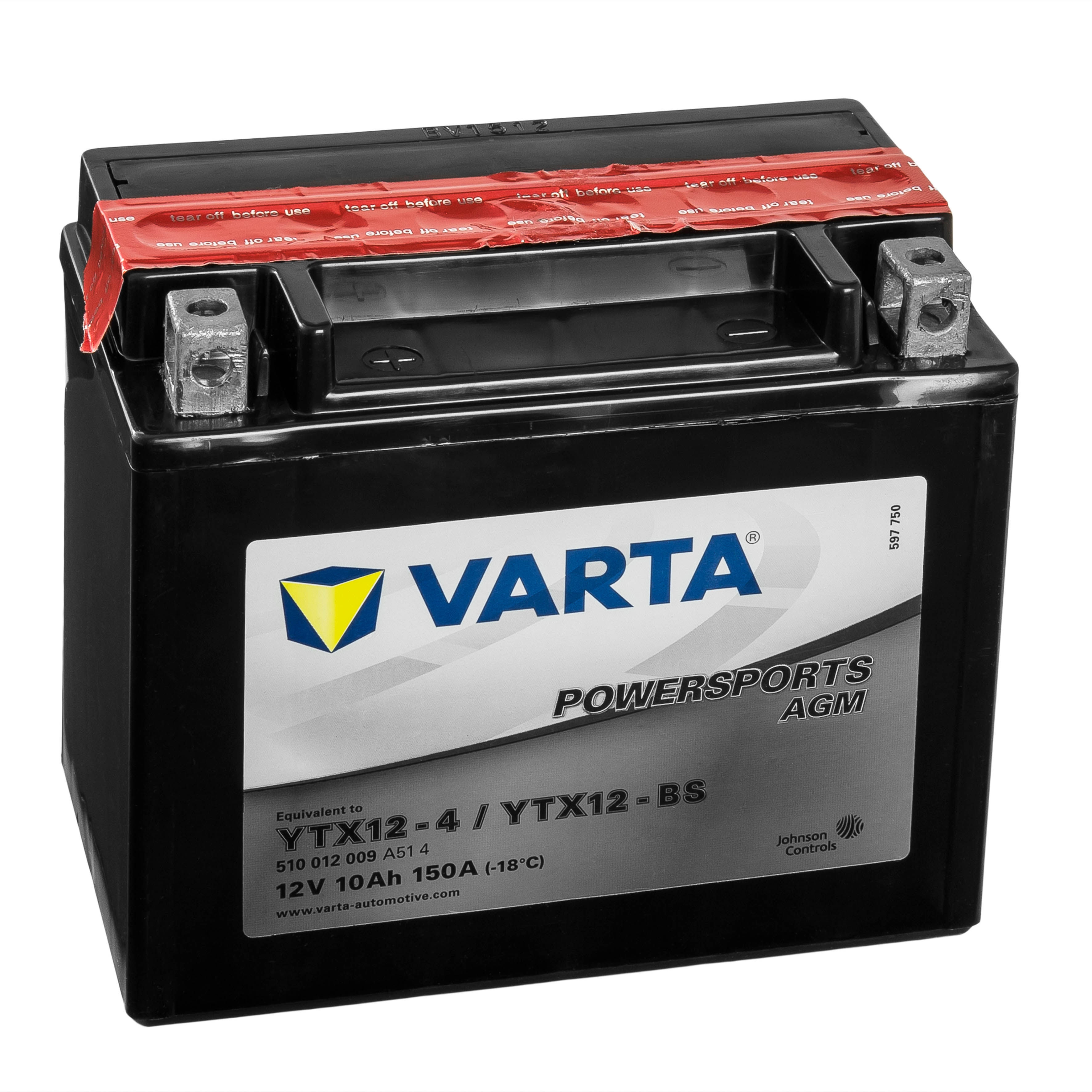 2004 VARTA YTX12-BS AGM geschlossen Batterie Suzuki SV 650 S WVBY1321 Bj 