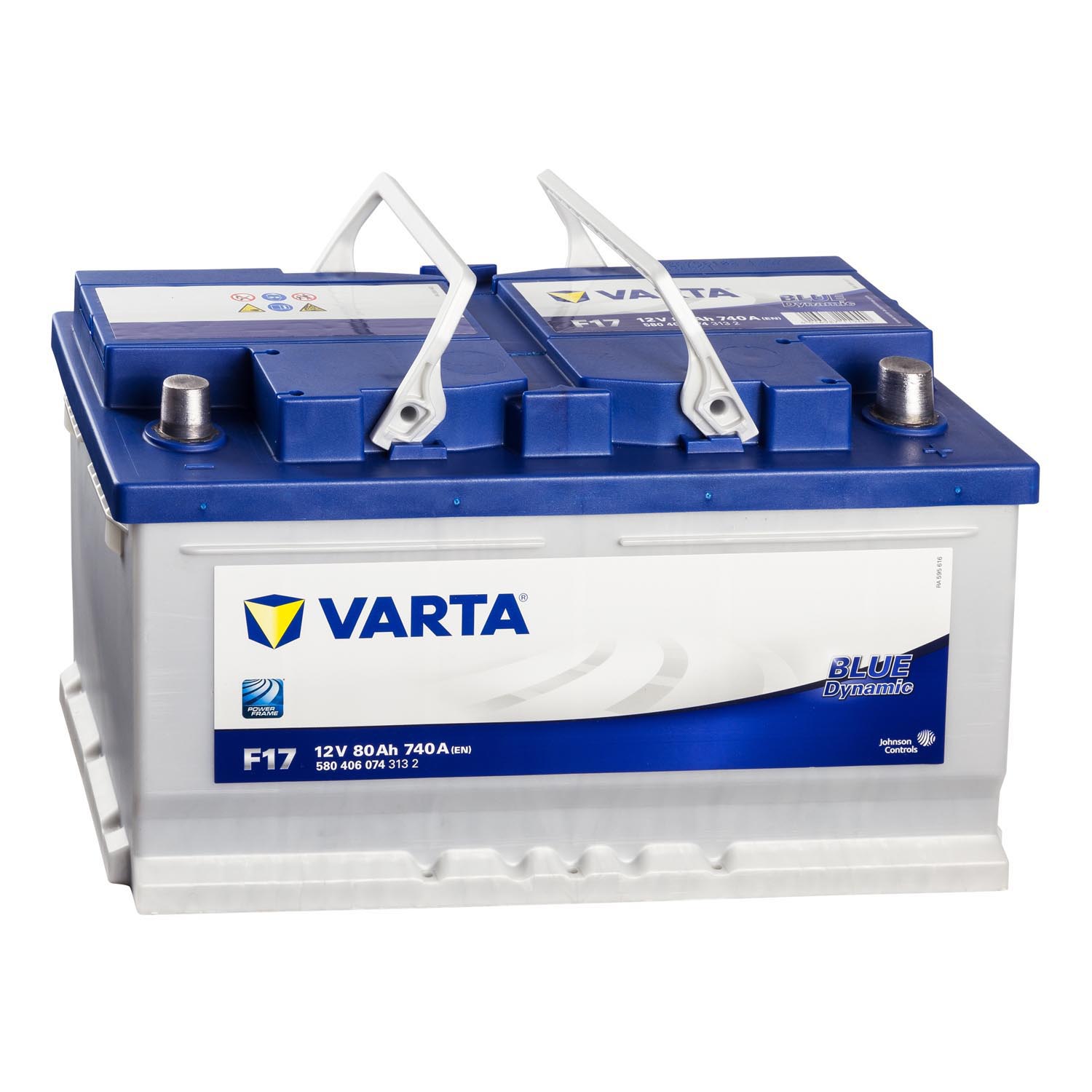 Varta F17, 12V 80Ah Blue Dynamic Autobatterie Varta. TecDoc: .