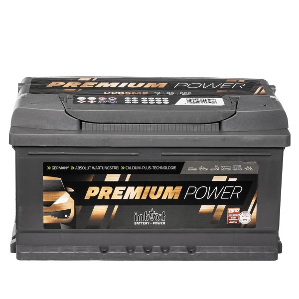 intAct Premium Power PP85MF Autobatterie 12V 85Ah