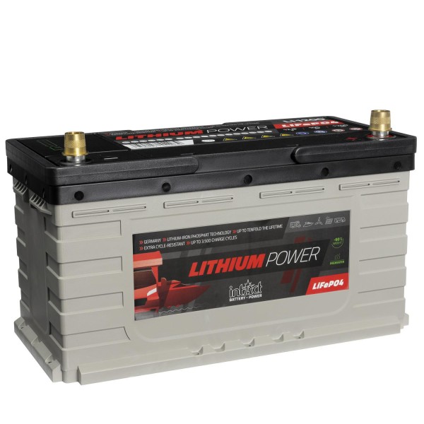intAct Lithium-Power 12,8V 105Ah LI-1200 Versorgerbatterie