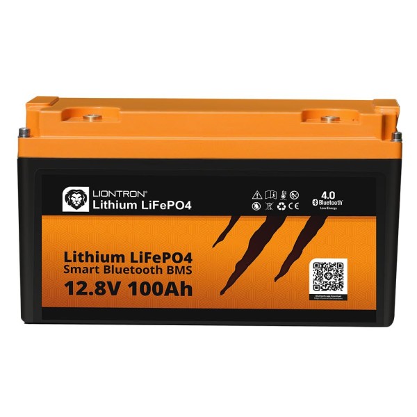 Liontron 100Ah 12V LiFePO4 Lithium Batterie Wohnmobil BMS mit App