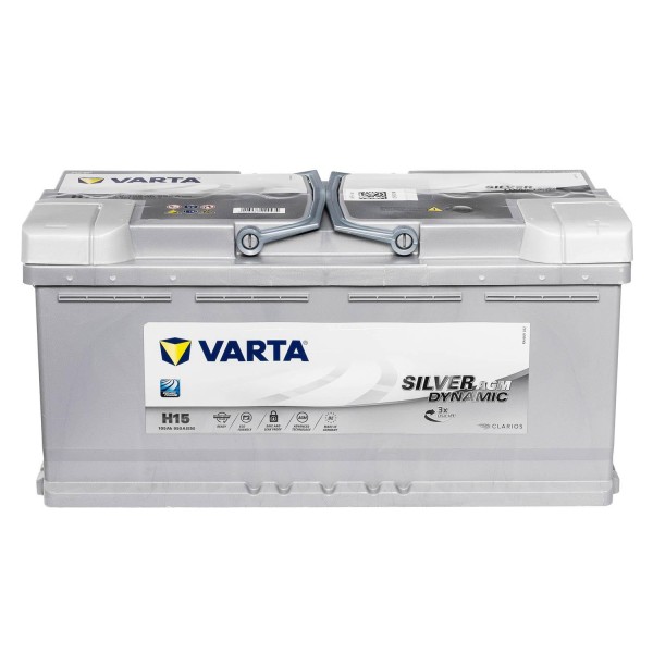 VARTA H15 Silver Dynamic AGM Autobatterie 12V 105Ah