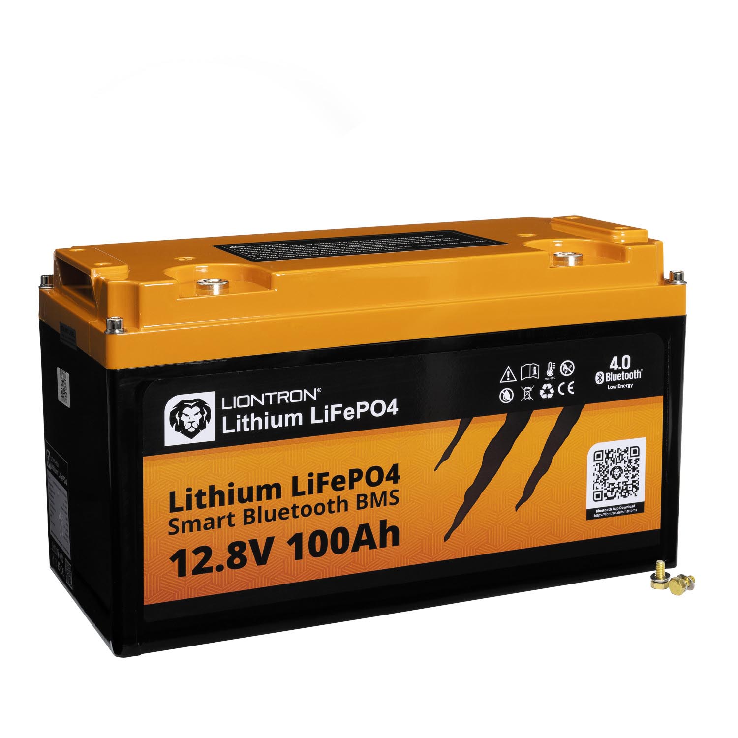 Liontron 100Ah 12V LiFePO4 Lithium Batterie Wohnmobil BMS mit App  (USt-befreit nach §12 Abs.3 Nr. 1 S.1 UStG), 0% MwSt.