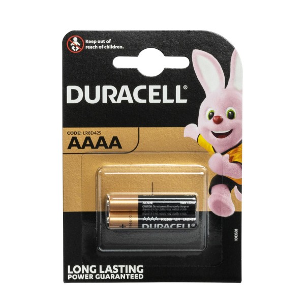 Duracell Specialty Alkaline AAAA Batterien LR8D425 2er Blister