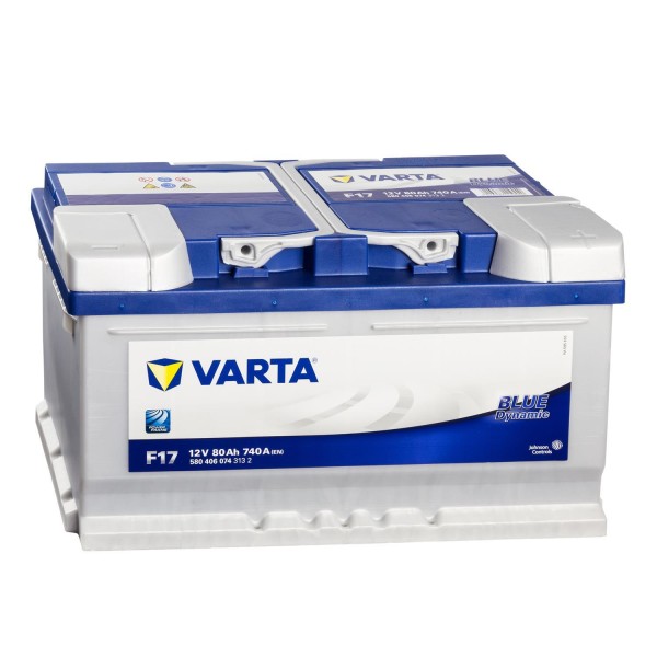 VARTA Blue Dynamic F17 Autobatterie 12V 80Ah
