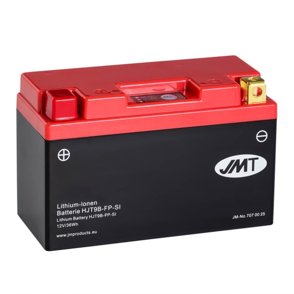JMT Lithium-Ionen-Motorrad-Batterie HJT9B-FP 12V