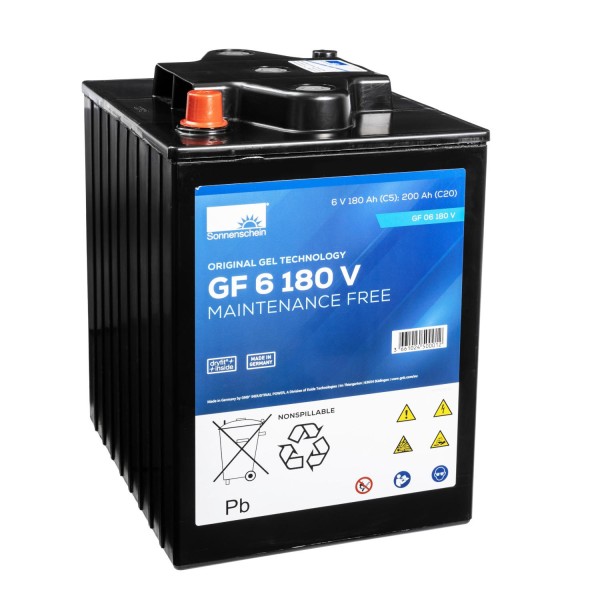 SONNENSCHEIN 6V 180Ah Gel Batterie GF-V GF 06 180 V
