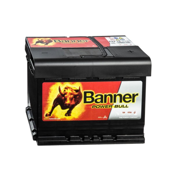 Banner Power Bull P6219 Autobatterie 12V 62Ah