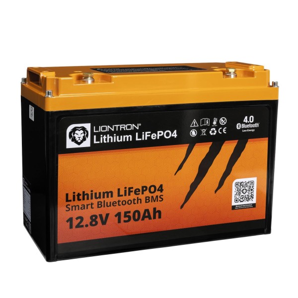 Liontron 150Ah 12V LiFePO4 Lithium Batterie Wohnmobil BMS mit App