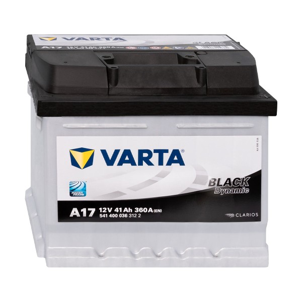 VARTA Black Dynamic A17 Autobatterie 12V 41Ah