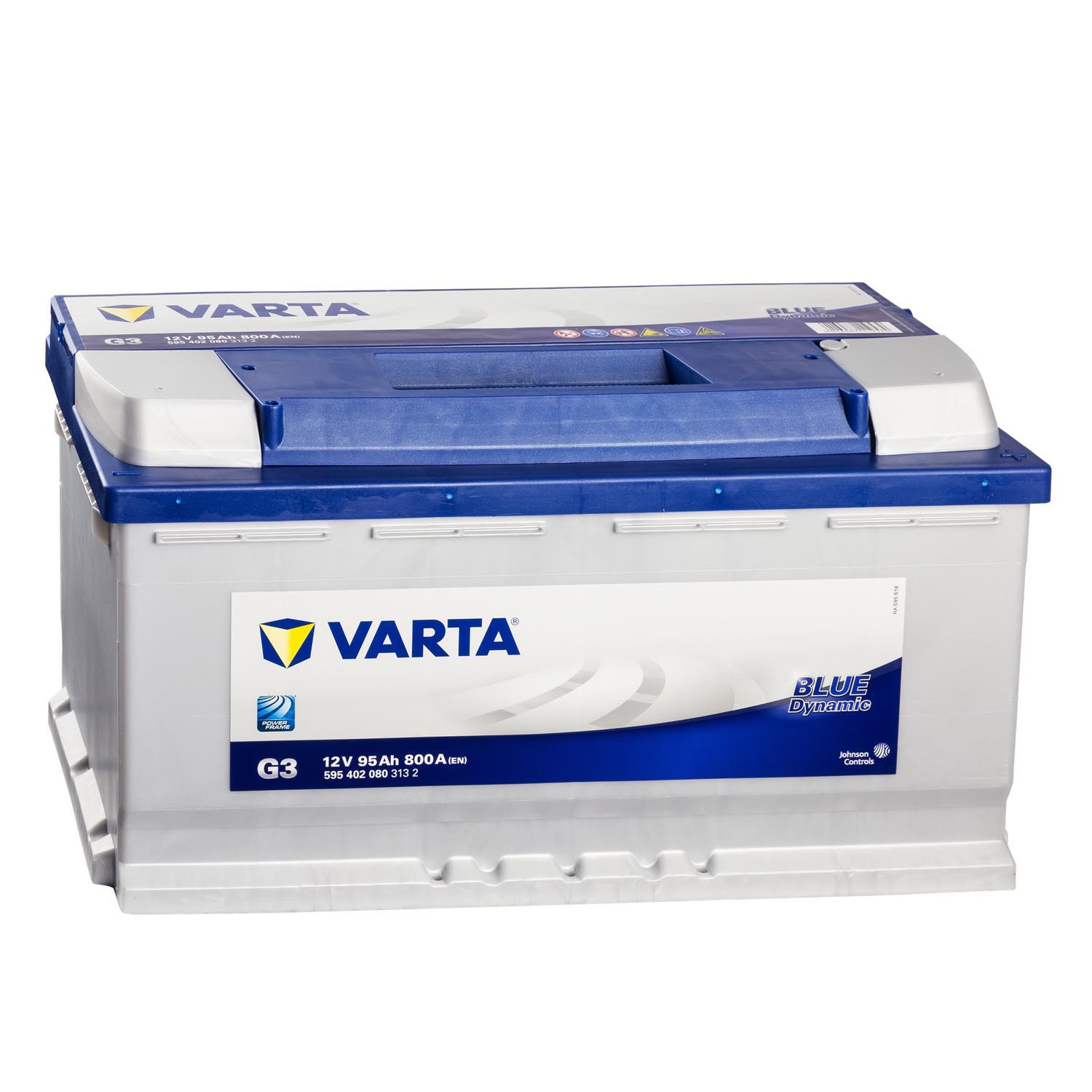 Batterie VARTA G3 Blue Dynamic 95 Ah 800 A