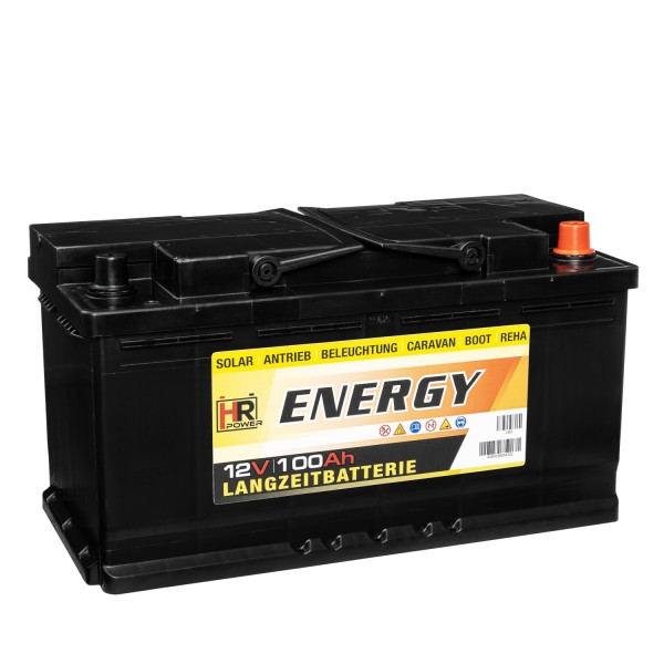 HR-ENERGY Batterie 12V 100Ah