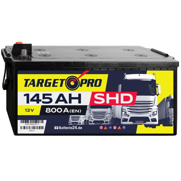 Target Pro SHD 12V 145Ah LKW Batterie