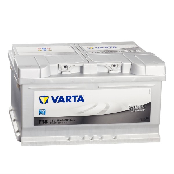 VARTA Silver Dynamic F18 Autobatterie 12V 85Ah