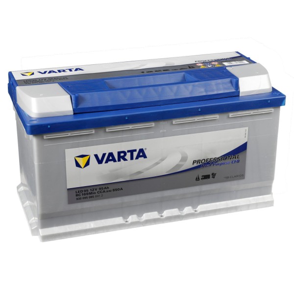 VARTA Professional Dual Purpose LED95 Versorgungsbatterie 12V 95Ah