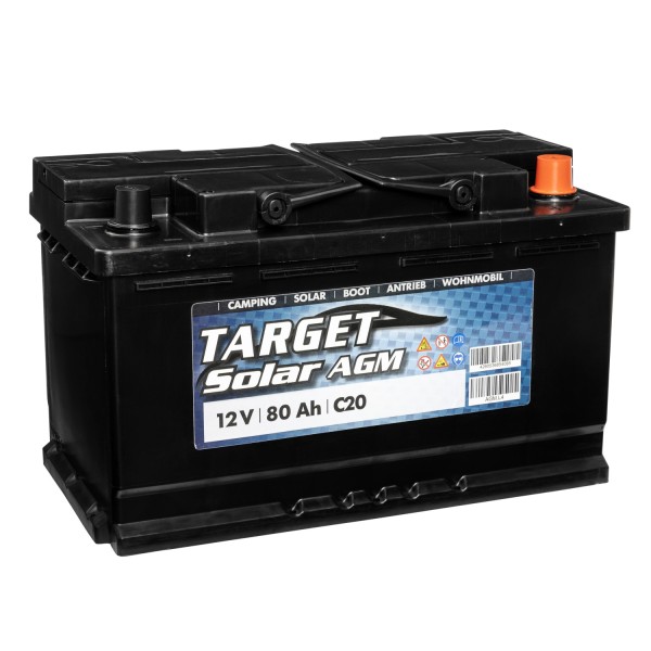 Target Solar AGM 12V 80Ah Versorgerbatterie