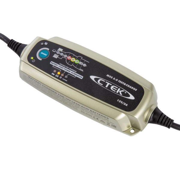 CTEK Automatikladegerät MXS 5.0 Test & Charge 12V / 5A