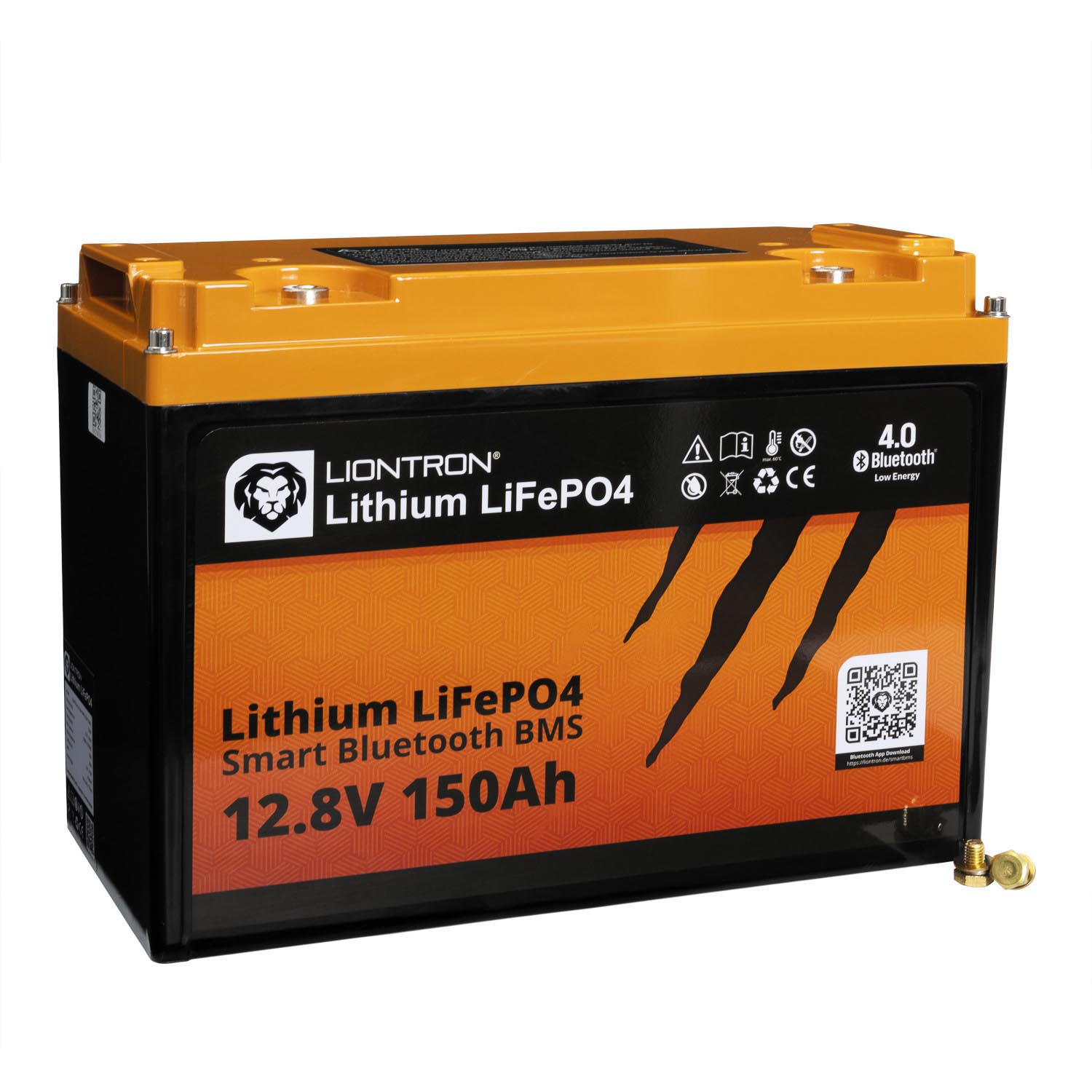 Liontron 150Ah 12V LiFePO4 Lithium Batterie Wohnmobil BMS mit App  (USt-befreit nach §12 Abs.3 Nr. 1 S.1 UStG), 0% MwSt.