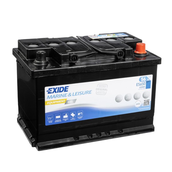 Exide Equipment Gel Batterie ES650 (Gel G60) 12V 56Ah