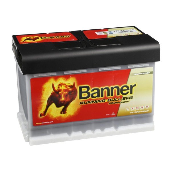 Banner Running Bull Autobatterie EFB 12V 75Ah 57511 (ersetzt Banner 57011)