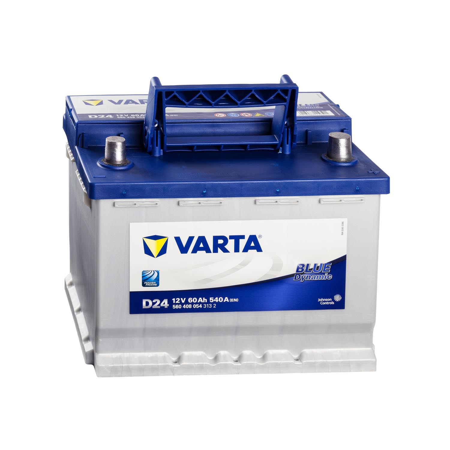 Batterie Voiture Varta D24 Blue Dynamic 12V 60Ah 540A
