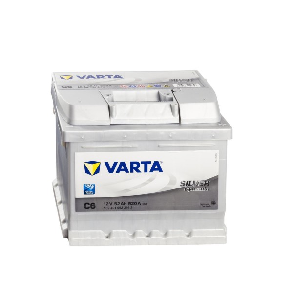 VARTA Silver Dynamic C6 Autobatterie 12V 52Ah