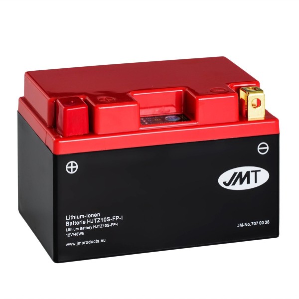 JMT Lithium-Ionen-Motorrad-Batterie HJTZ10S-FP 12V