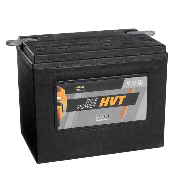 intAct Bike-Power Motorradbatterie HVT CHD4-12 12V 28Ah HVT-07