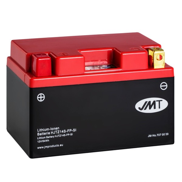 JMT Lithium-Ionen-Motorrad-Batterie HJTZ14S-FP 12V