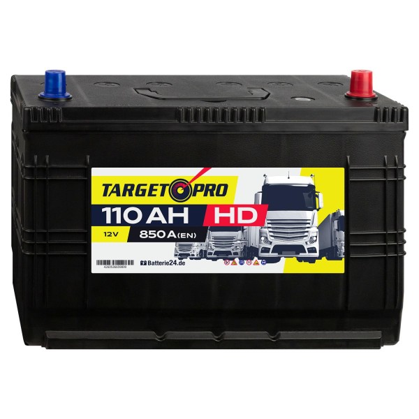 Target Pro HD 12V 110Ah IVECO Daily LKW Batterie