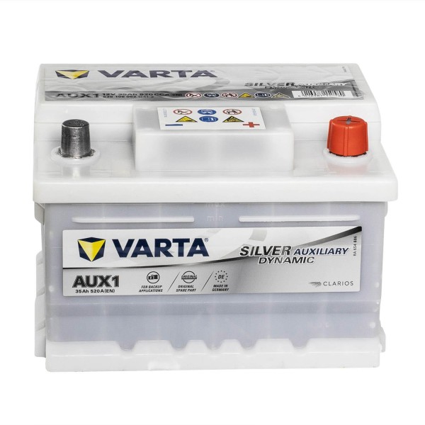Varta Stützbatterie Aux1 53506 BackUp Batterie 12V 35Ah