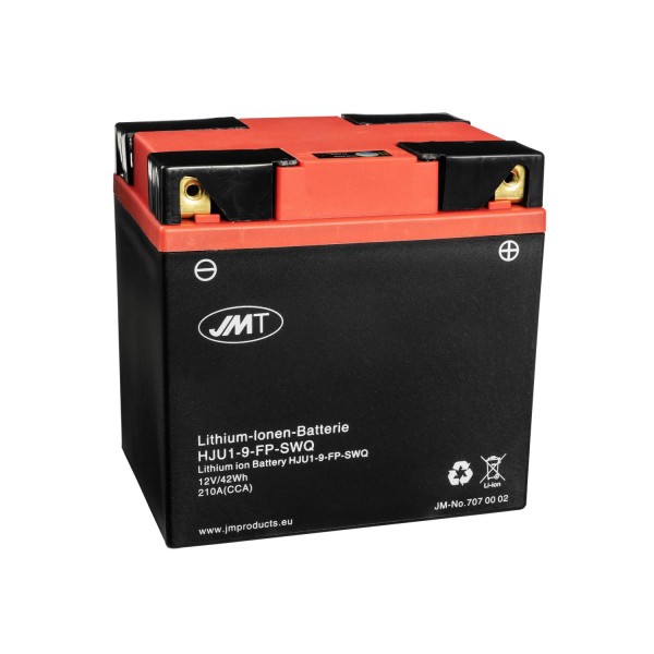 JMT Lithium-Ionen Rasentraktorbatterie HJU1-9-FP 12V